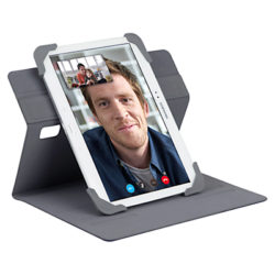 Targus Fit N' Grip 7-8 Rotating Universal Tablet Case, Grey